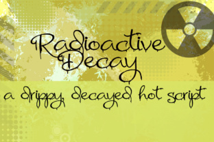 A Gooey Display Font That Commands Attention