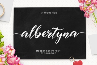 Albertyna: A Modern Script Font That Elevates Digital Branding