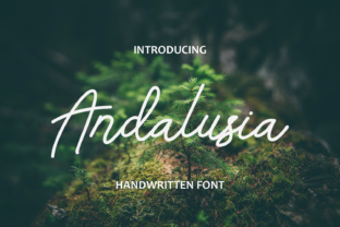 Andalusia: A Handwritten Font That Works in Campaigns