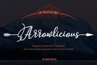 Arrowlicious: A Handwritten Font That Makes Your Brand Feel Intentional