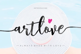 ArtLove Font Brings Warmth to Handmade Labels and Cards