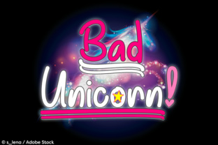 Bad Unicorn: A Handwriting Font with Editorial Flair