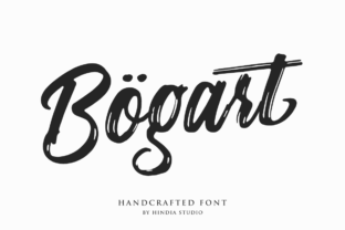 Bogart: A Refined Brush Font for Editorial Storytelling