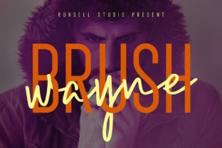 Brush Wayne Duo: A Font Pair That Makes Your Campaign Click