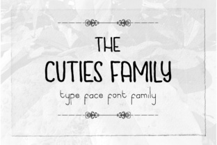 Cuties Caps: A Friendly Handwritten Font for Crafters