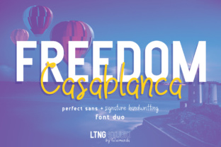Freedom Casablanca Font for Modern Digital Design