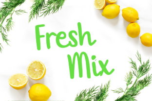 Fresh Mix: A Spring-Ready Script Font That Actually Works