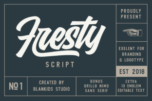Fresty: A Modern Script Font for Web Designers and Digital Brands