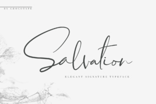 How a Premium Script Font Like Salvation Elevates Web Design