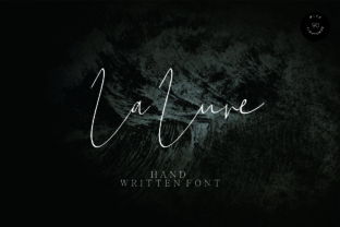 La Lune: A Refined Handwritten Font for Editorial Design