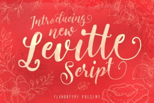 Levitte: A Fresh Script Font for Editorial Design
