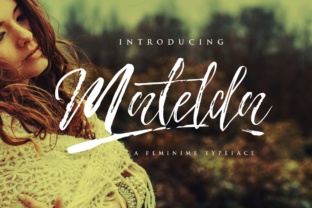 Matelda: A Script Font That Earns Its Space