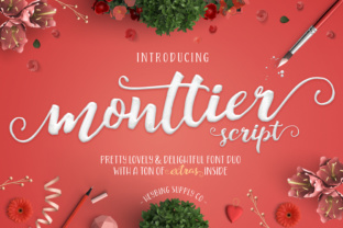 Monttier: A Script Font Duo for Polished Web Typography