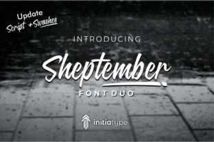 Sheptember: A Script Font That Breathes Quiet Confidence