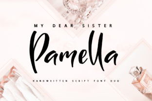 Sister Pamella: A Script and Sans Serif Font Duo with Quiet Charm
