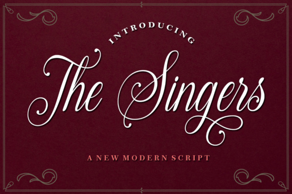 The Singers Typeface: A Handwritten Script for Editorial Work