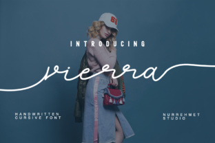 Vierra: A Playful Script Font for Modern Digital Design